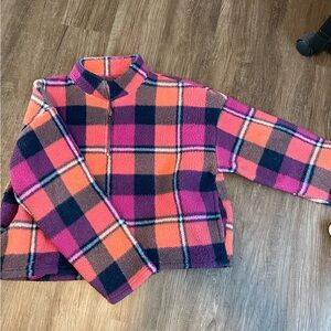 American Eagle Fleece 3/4 zip up